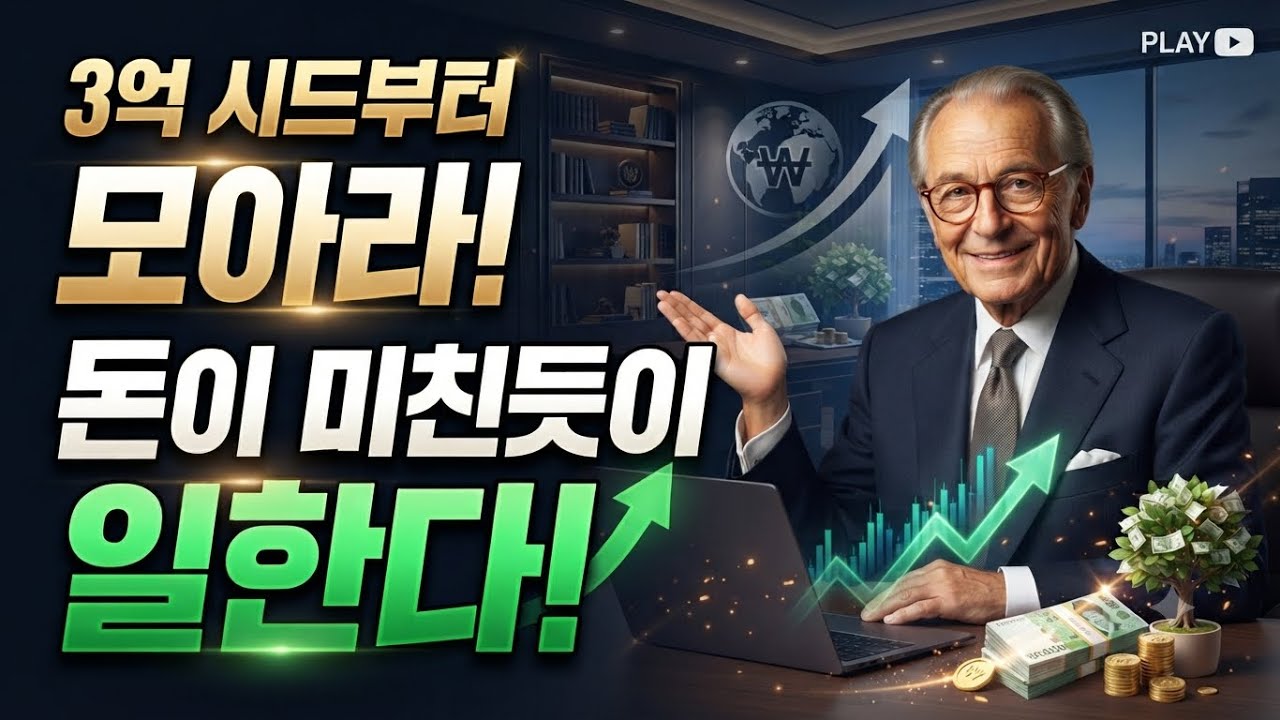 Featured image of post 3억 시드부터 모아라: 나스닥100이 ‘제2의 월급’이 되는 지점