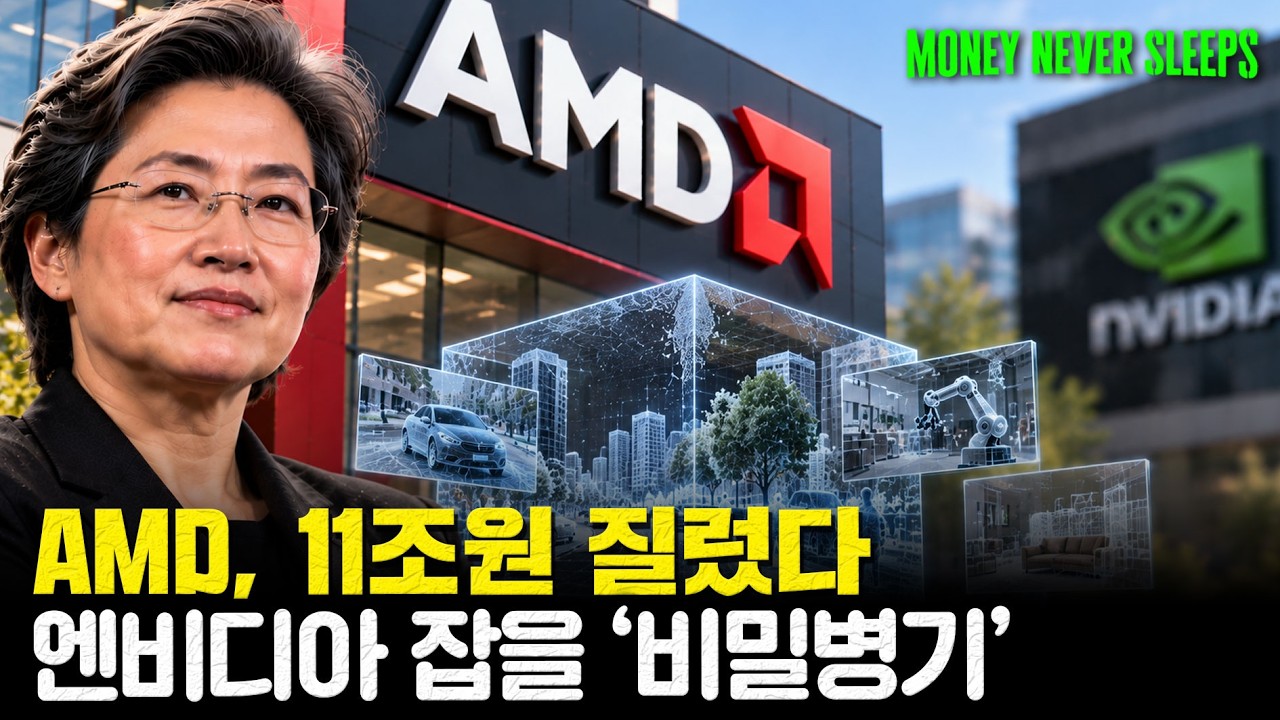 Featured image of post AMD가 11조에 ‘AI 대모’를 산 이유: 월드 모델로 엔비디아 철성에 균열을 내려는 리사 수