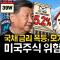 반도체 인버스 2,237억 원 & 10년물 금리 폭등, 미국주식 위험 신호일까?
