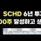 SCHD 6년, 3,000주 도성 기록: 5년 횡보를 견딘 배당 투자자의 실제 수치
